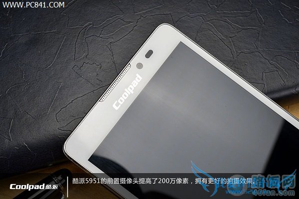 酷派5951前置摄像头点评
