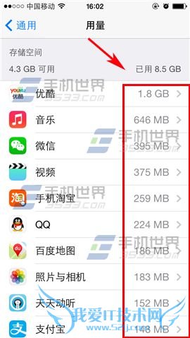 鿴iphone6Ӧóռÿռķ