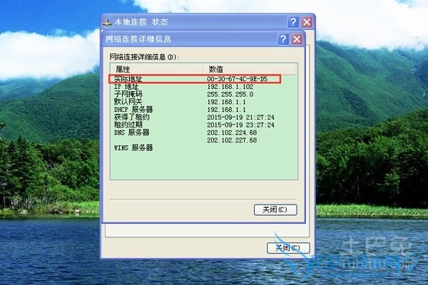 电脑mac地址查询