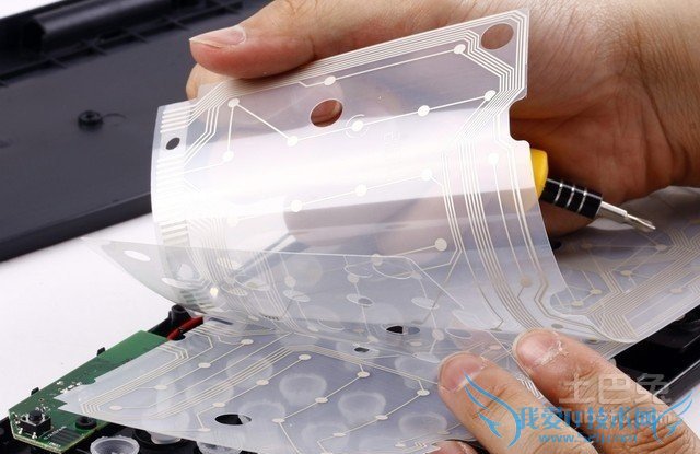 薄膜键盘拆解