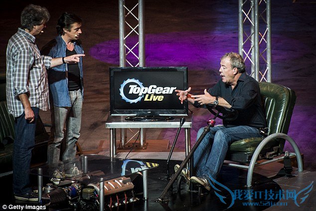 Jeremy Clarkson (right) was due to front the Top Gear Live tour from next month, but talks are now underway about how the shows can go ahead and if BBC branding will be removed after he was dismissed 