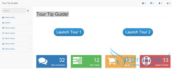 jQuery Bootstrap̳ jQmeter