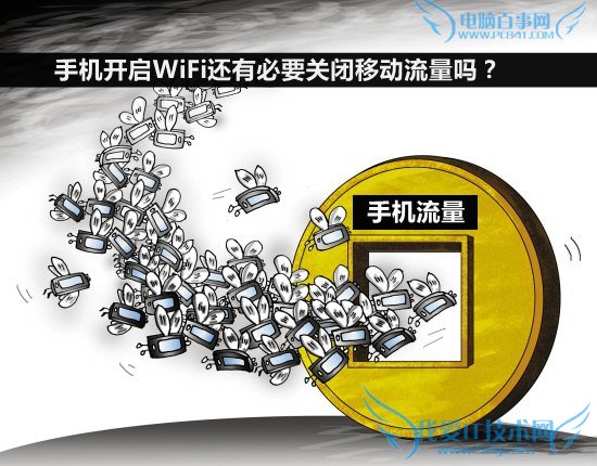 手机开启WiFi还有必要关闭移动流量吗?