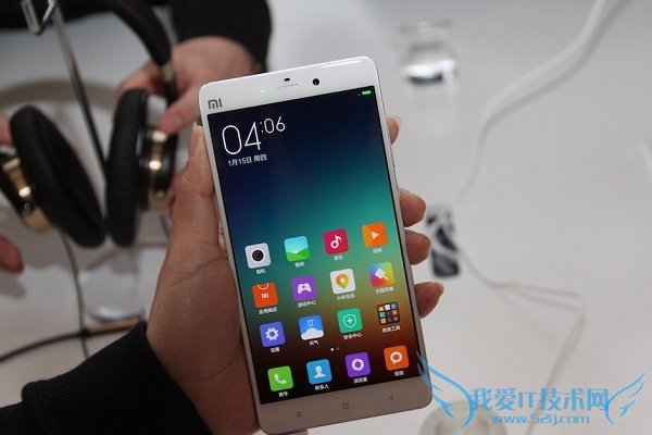 小米Note白色正面图片