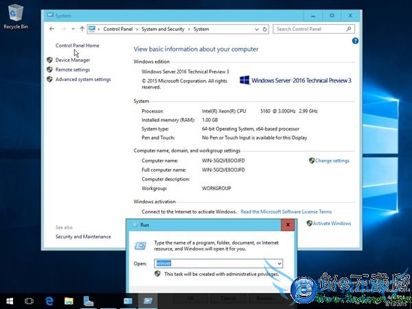 海量截图+下载:Windows Server 2016第三技术预览版泄露