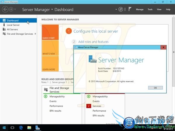 海量截图+下载:Windows Server 2016第三技术预览版泄露