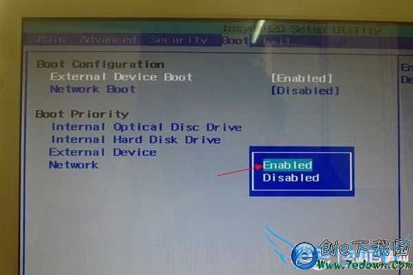 External Device Boot
