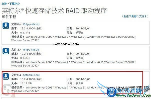 下载最新SSD驱动