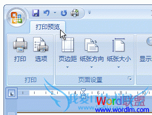 Word2007仅在需要时才显示的选项卡
