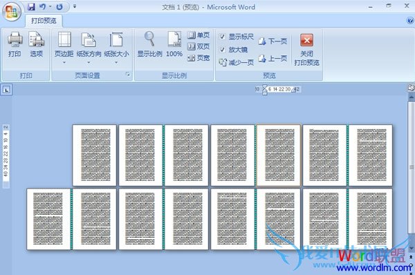 Word2007ĵζԳҳ߾˫ӡ