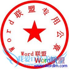 Word制作公章的效果