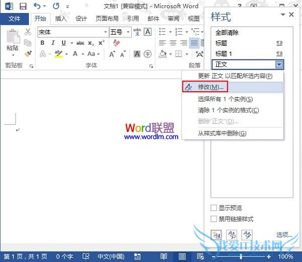 Word2013ʽʱĿհô