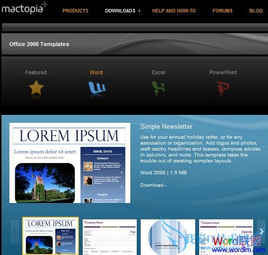 查找最好的Word模板5个顶级的站点 查找最好的Word模板5个顶级的站点