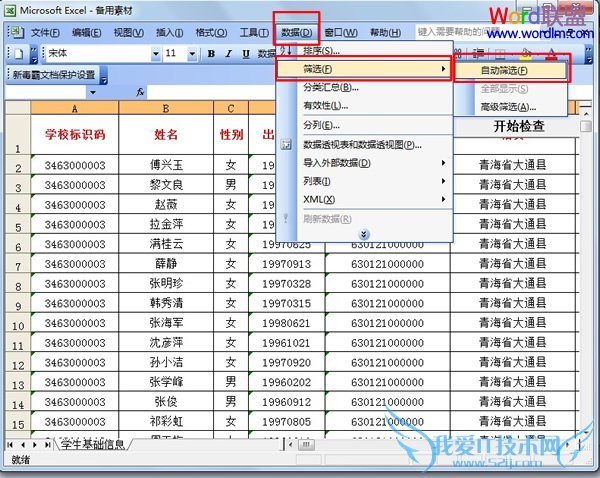 Ñ¡Ôñ¡°×Ô¶¯É¸Ñ¡¡±ÃüÁî