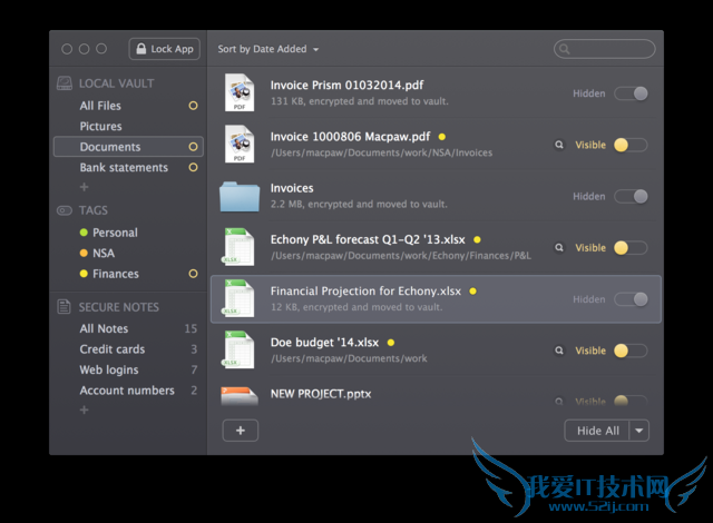 如果你想在Mac上隐藏文件,你需要Hide 2!