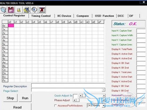 选择Read出现如下画面
