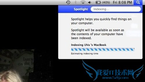 解决 Spotlight 的‘索引中’问题 三联
