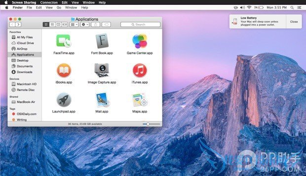 QQ弱爆了 教你在Yosemite信息应用上共享电脑屏幕