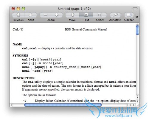 Ԥ(Preview)鿴ֲ(manpage) 