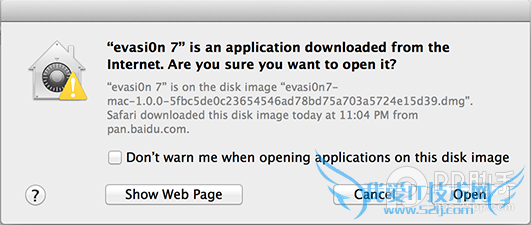 Mac版ios7.x完美越狱工具Evasi0n v1.0图文越狱教程