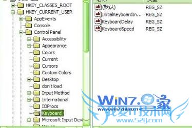 չHKEY_CURRENT_USERControl PanelKeyboard