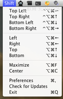 OS X ʵ Aero Snap ЧС Shift it 