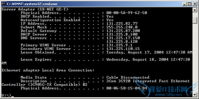 网卡MAC地址是什么? 三联