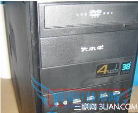 移动硬盘在前置USB接口不能用 三联