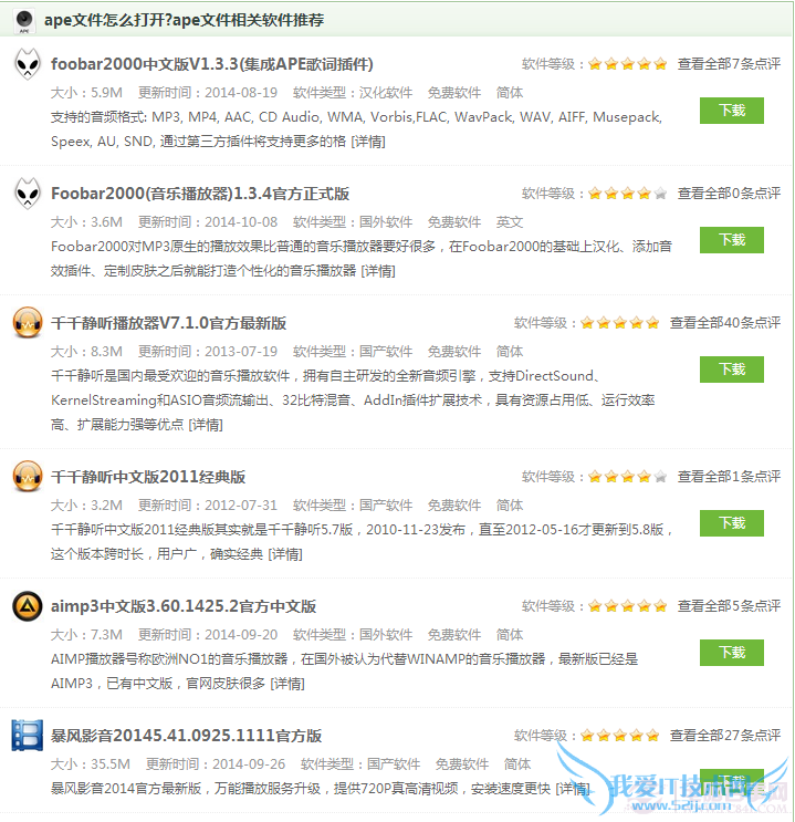 ape是什么文件 ape文件如何打开?