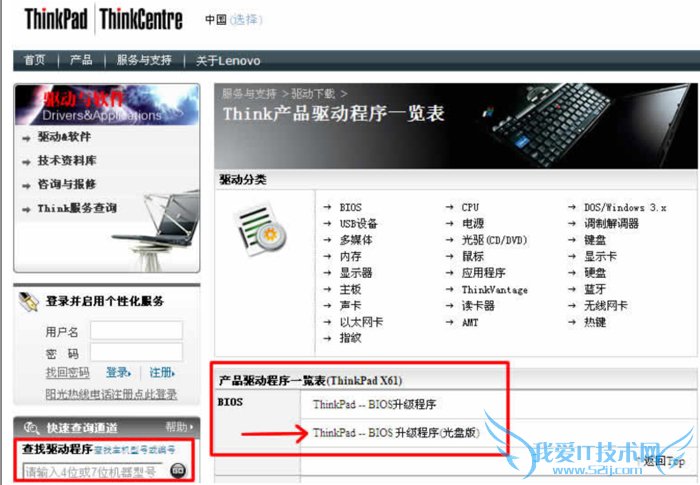 ThinkPadʼǱˢBIOS̳ 