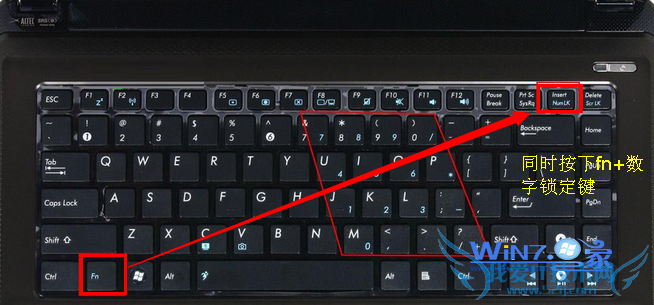一招快速解决笔记本键盘字母变成数字故障 三联