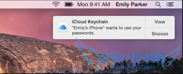 OS X Yosemite:  iCloud Կ״ 