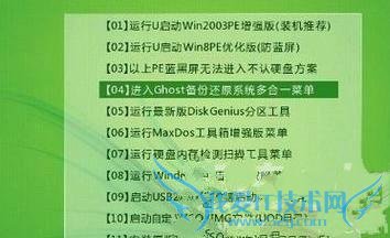 U盘启动盘安装win7系统的步骤