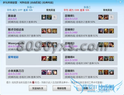 lol盒子战斗力算法