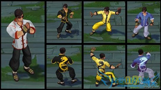 LOL炫彩皮肤换颜色