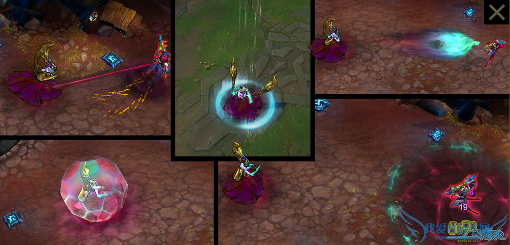 LOL猴年限定紫金罗刹莫甘娜皮肤