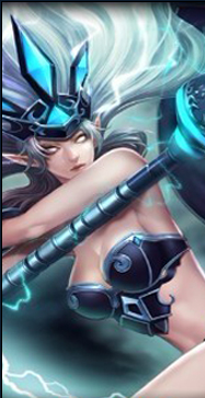 英雄联盟胜利女神皮肤 迦娜天赋符文出装