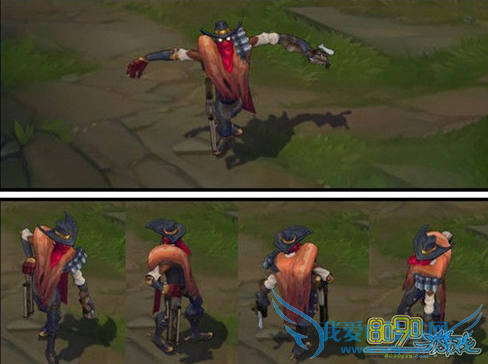 ol西部牛仔烬皮肤