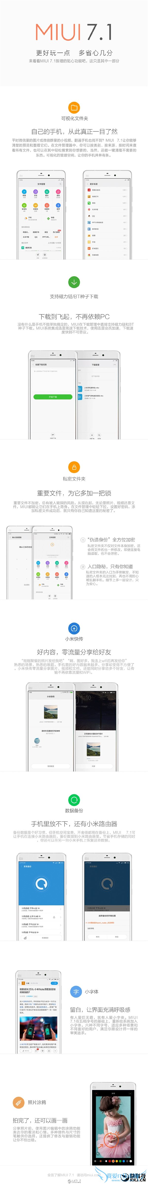 MIUI 7.1开放升级:首批可升机型一览!