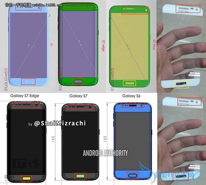 手感或更加出色三星Galaxy S7多图再曝