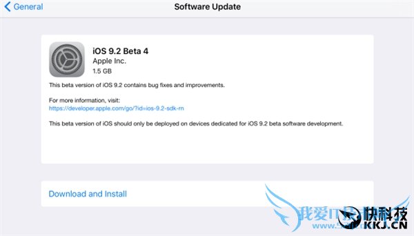 ʽٵȵƻiOS9.2 Beta 4