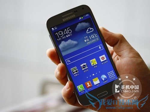 图为:三星G3858(GALAXY Beam 2)手机正面