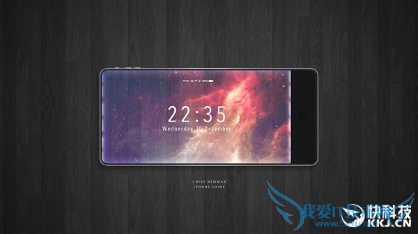 这个iPhone 7很惊艳:三个边都是无边框!