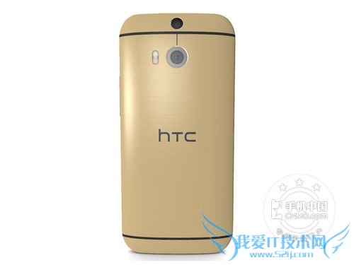 HTC One M8 背面图