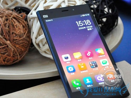 图为:小米M3(Mi3/电信版)正面