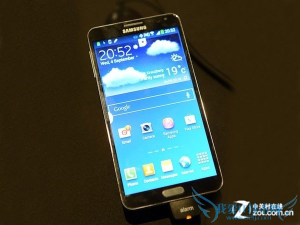 图为 三星GALAXY Note 3 N9005(仅供参考)