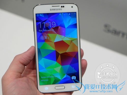 图为:三星GALAXY S5