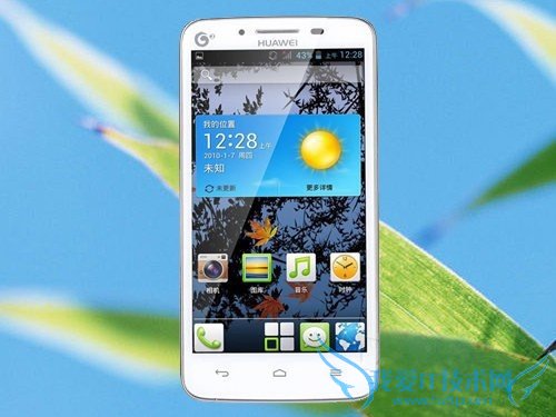 图为:华为 Y511 正面