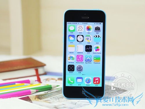 图为:苹果iPhone 5C(16GB)