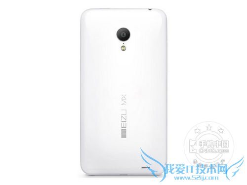 图为魅族MX3 背面